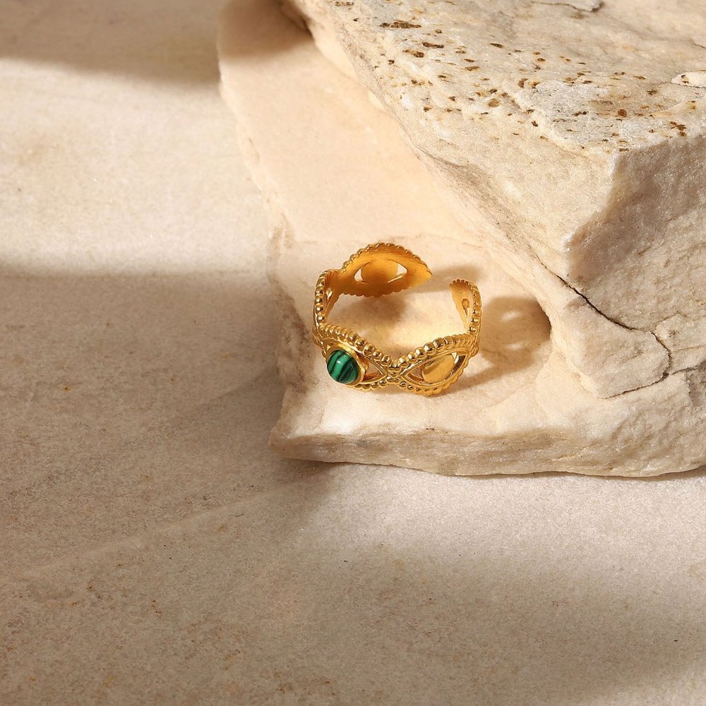Lois Evil Eye Ring - Picture 5 of 7